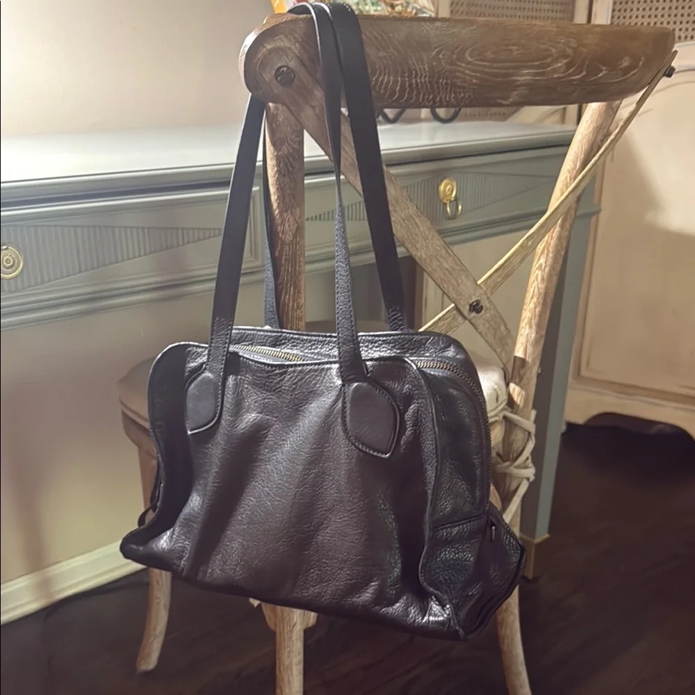 EUC Parker Thatch black medium size Jack bag - Picture 1 of 4